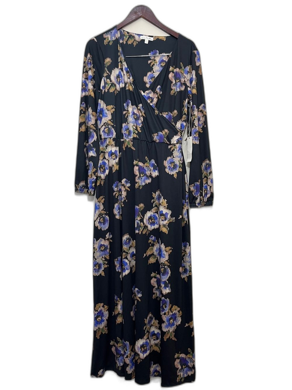 Nine Britton Women's Long Sleeve Maxi Dress Size Large